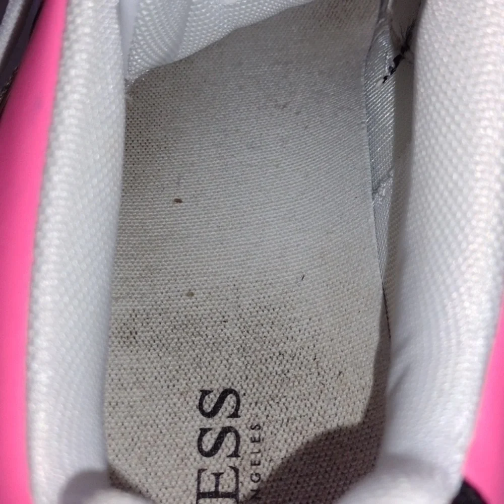 Guess Sneakers size 10 multi-colored pink yellow black